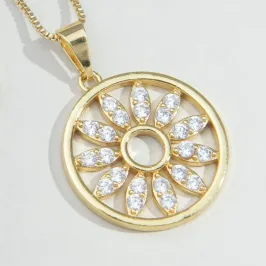 CIRCULO COM FLOR
