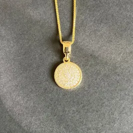 Colar Circulo Cravejado