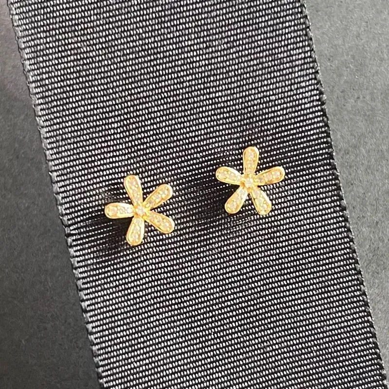 Brinco Flor (5 folhas)
